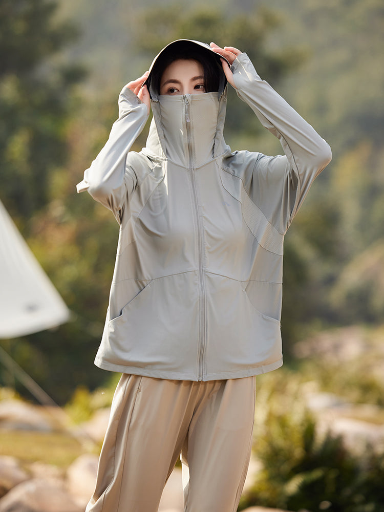 着るだけUV対策 接触冷感パーカー(女性)