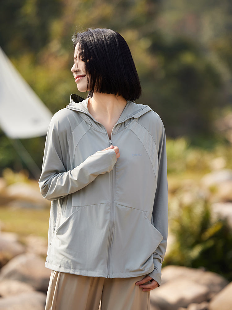 着るだけUV対策 接触冷感パーカー(女性)