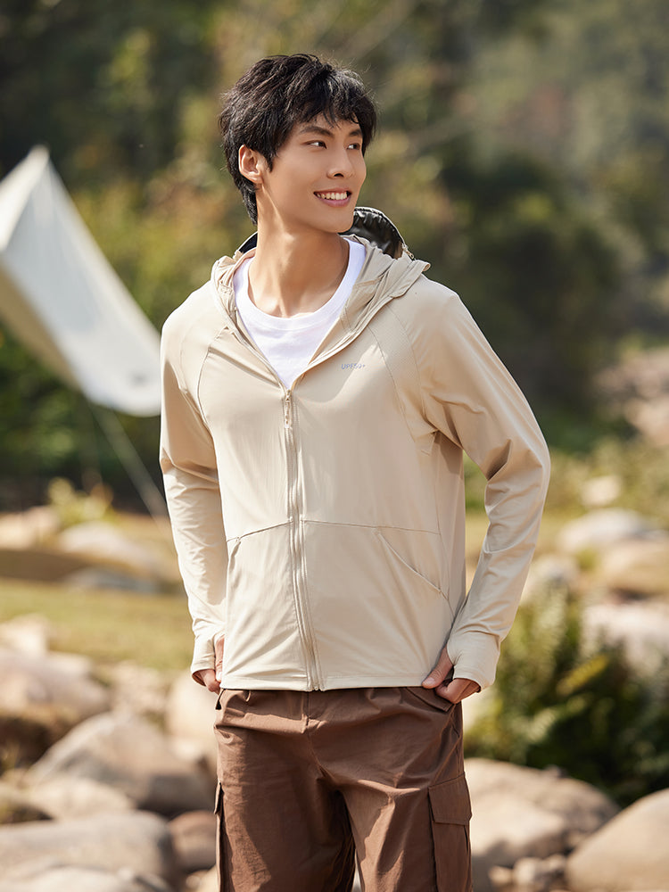 【在庫処分】着るだけUV対策 接触冷感パーカー(男性)