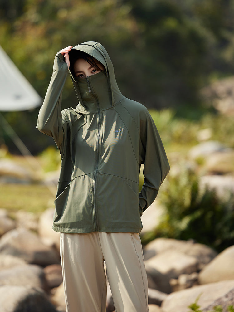 着るだけUV対策 接触冷感パーカー(女性)