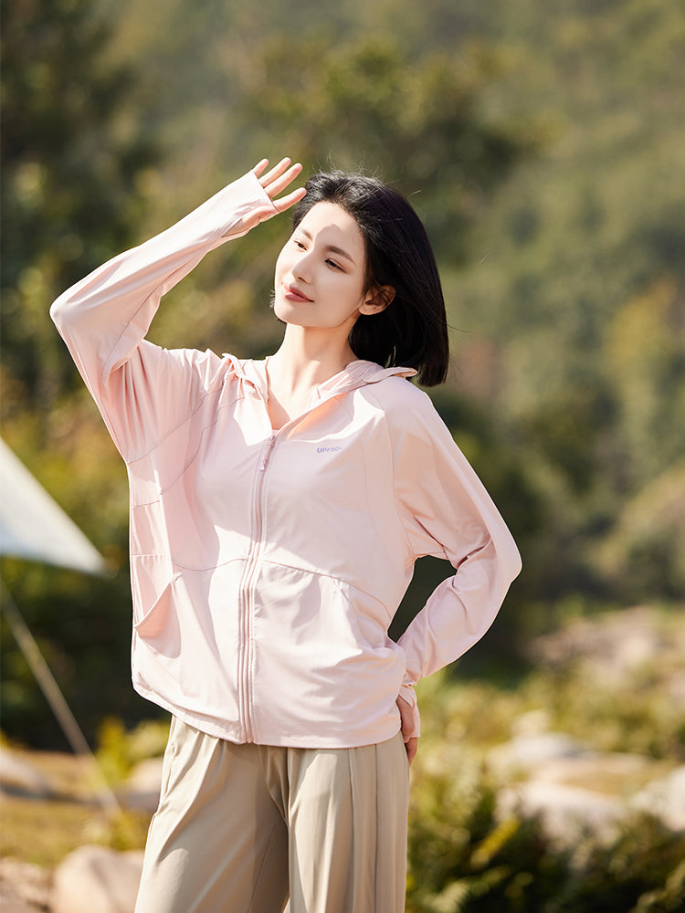 着るだけUV対策 接触冷感パーカー(女性)