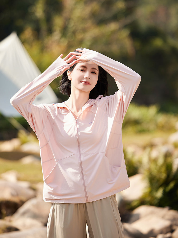 着るだけUV対策 接触冷感パーカー(女性)