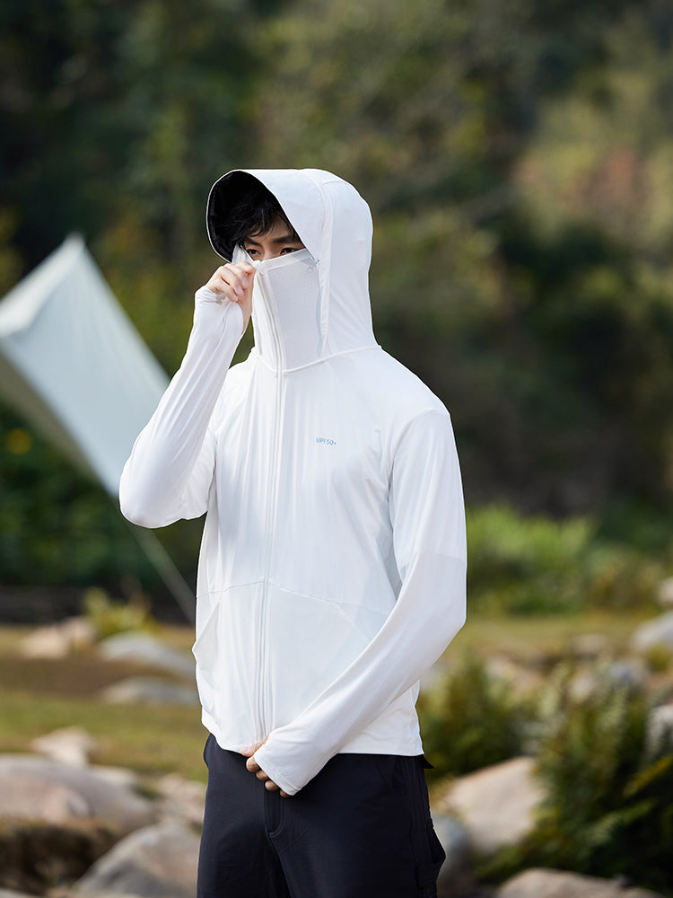 【在庫処分】着るだけUV対策 接触冷感パーカー(男性)