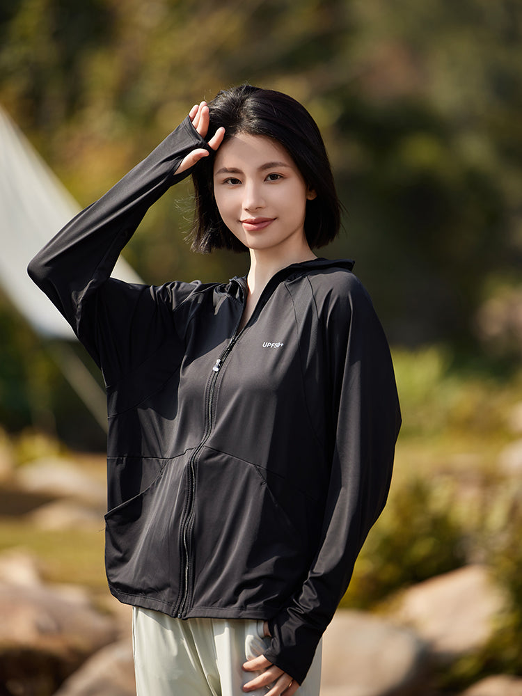 着るだけUV対策 接触冷感パーカー(女性)