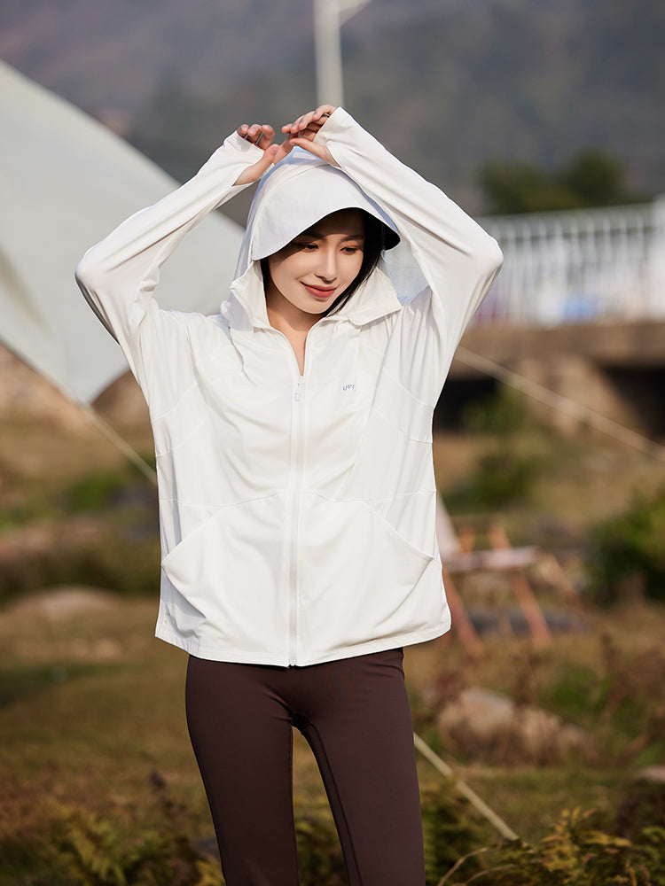 着るだけUV対策 接触冷感パーカー(女性)
