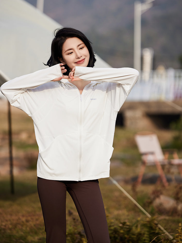 着るだけUV対策 接触冷感パーカー(女性)