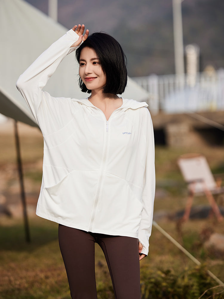 着るだけUV対策 接触冷感パーカー(女性)