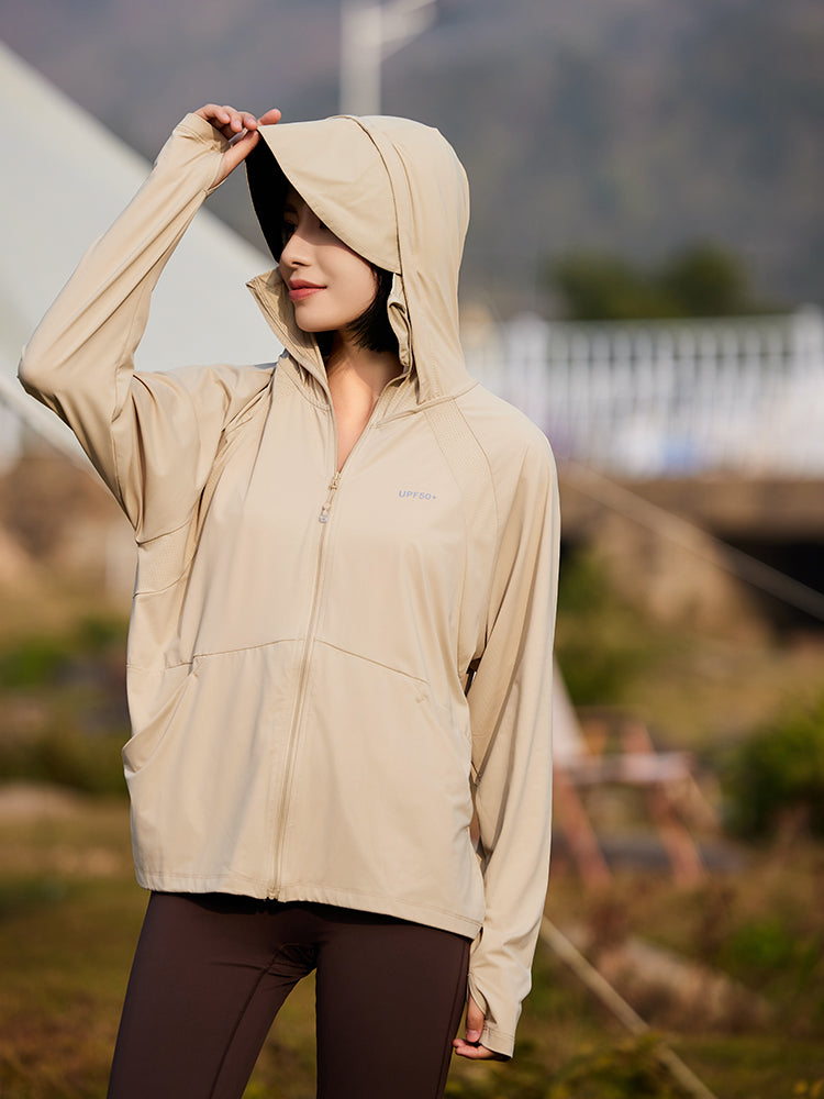 着るだけUV対策 接触冷感パーカー(女性)