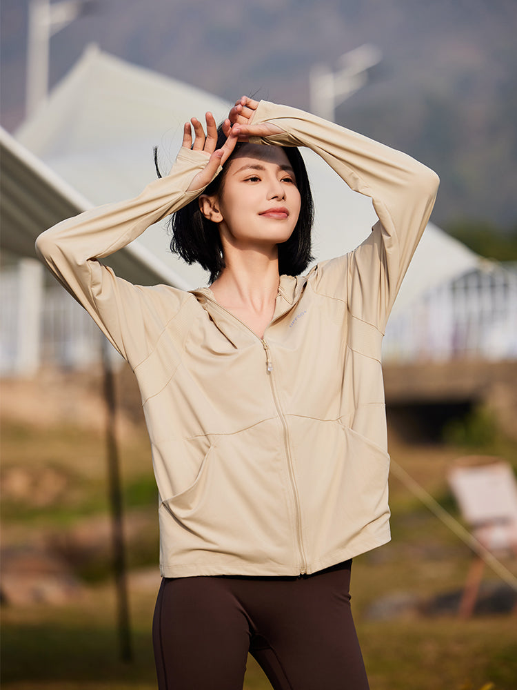 着るだけUV対策 接触冷感パーカー(女性)