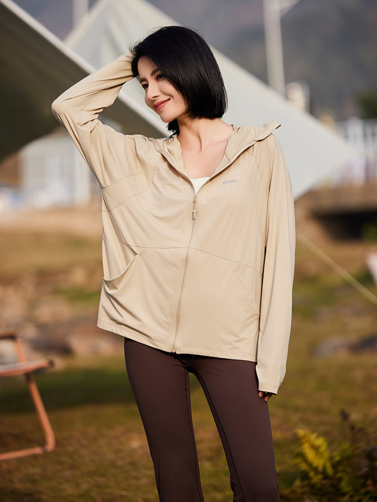 着るだけUV対策 接触冷感パーカー(女性)