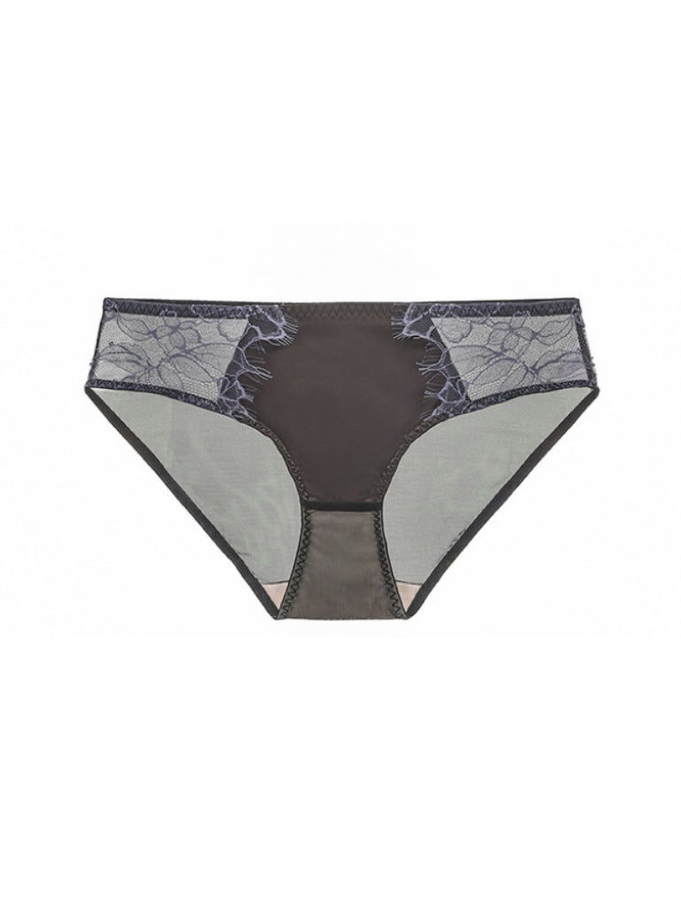 【ワイヤー入り】アイラッシュレース ソフトワイヤー ブラ&ショーツ