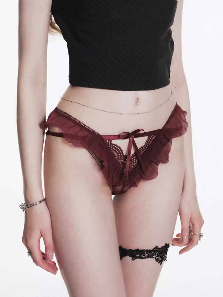 セクシーで可愛い フリルショーツ単品