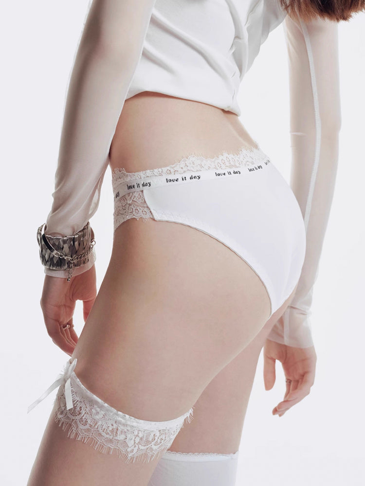 可愛いレースデザイン ショーツ単品