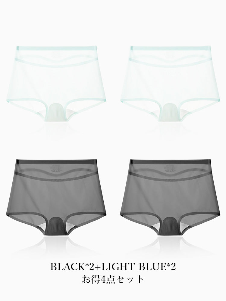 シームレス 透け速乾ショーツ