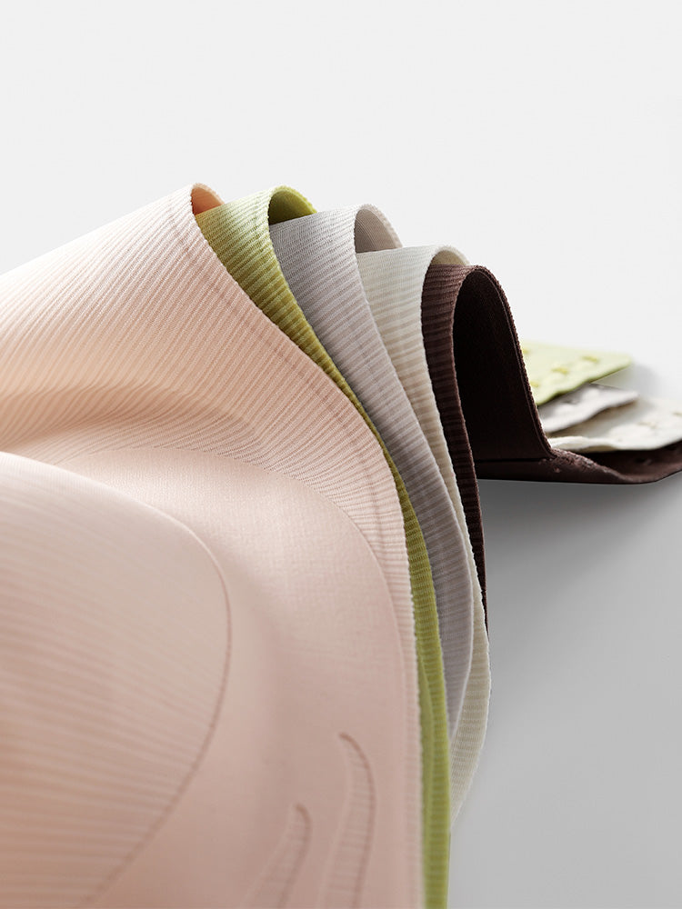 【ノンワイヤー】無縫製 蒸れにくく シームレス ブラ