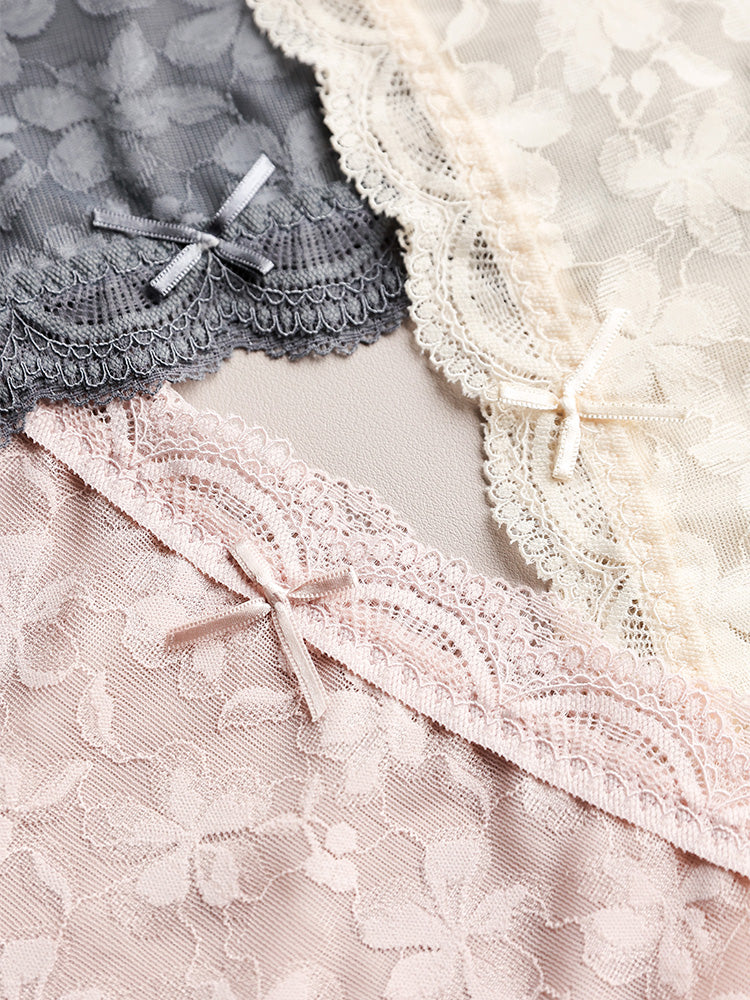 【在庫処分】花柄レースショーツ