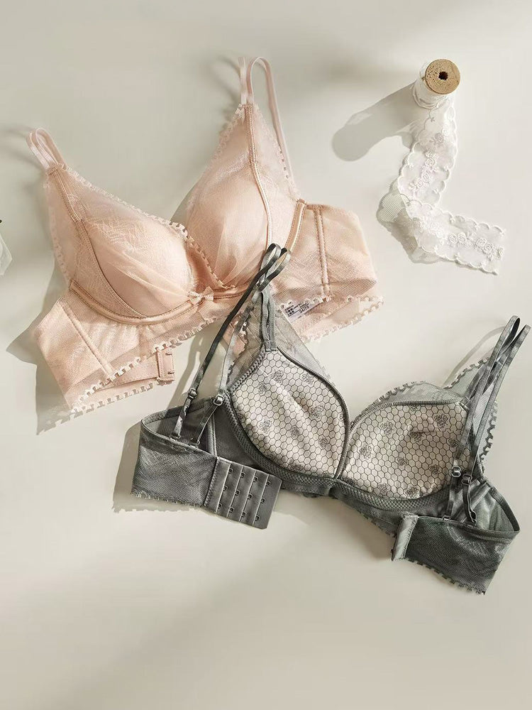 【ノンワイヤー盛れる】谷間メイク ブラ&ショーツセット