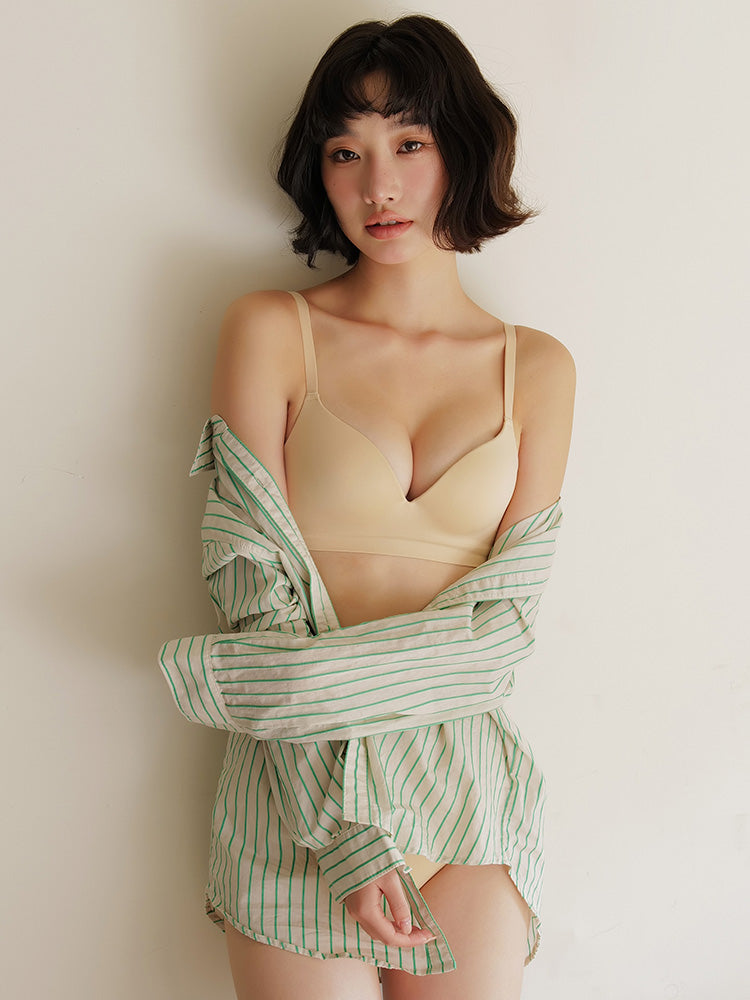 【ノンワイヤー】アウターに響か無い ノンワイヤーブラセット