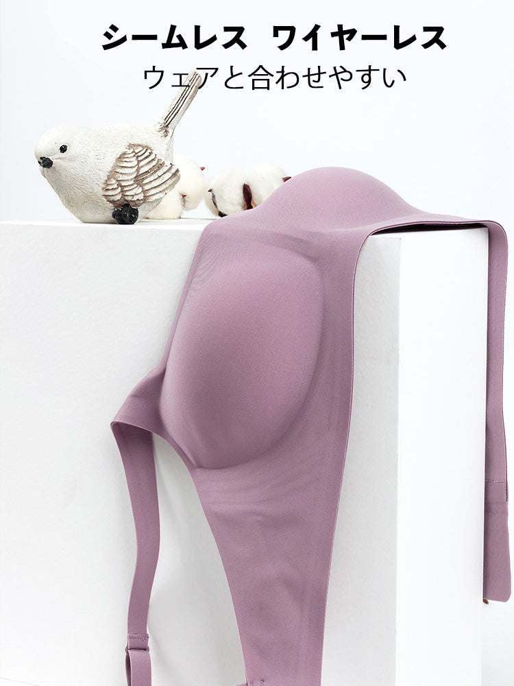 【ノンワイヤー】ワイヤレスブラ スクエアネック