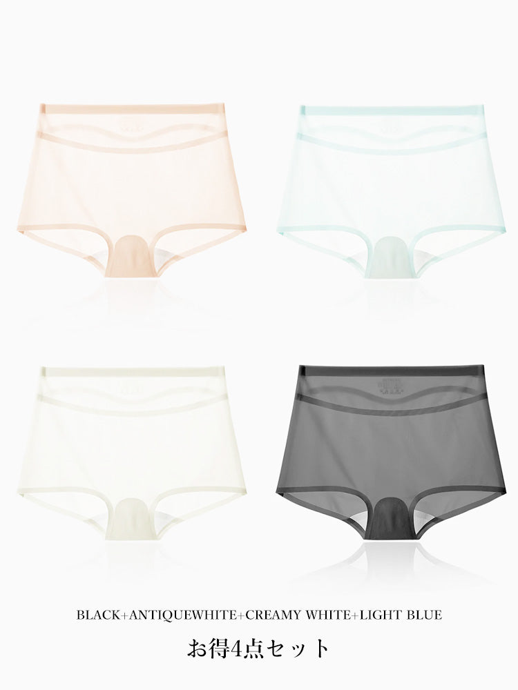 シームレス 透け速乾ショーツ