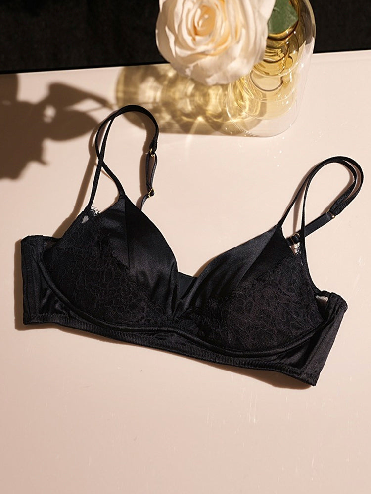 【Goddess Series】ノンワイヤー シルクブラジャー単品