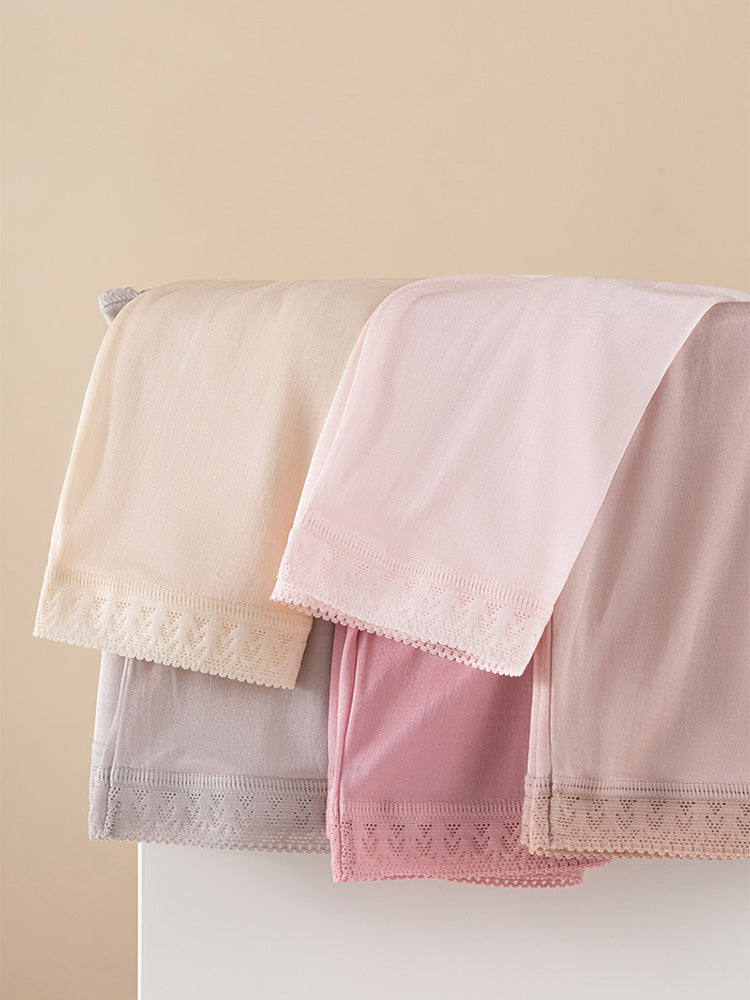 お腹を温めるハイウェストショーツ クロッチ100%マルベリーシルク