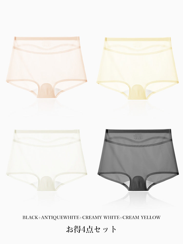 シームレス 透け速乾ショーツ