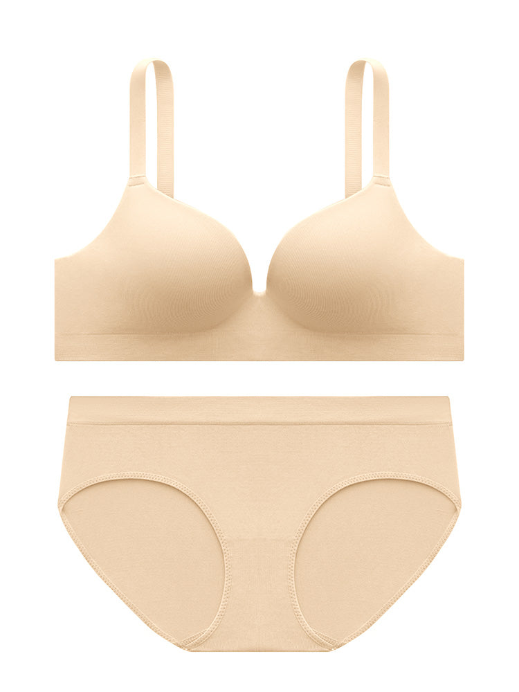 【ノンワイヤー】アウターに響か無い ノンワイヤーブラセット