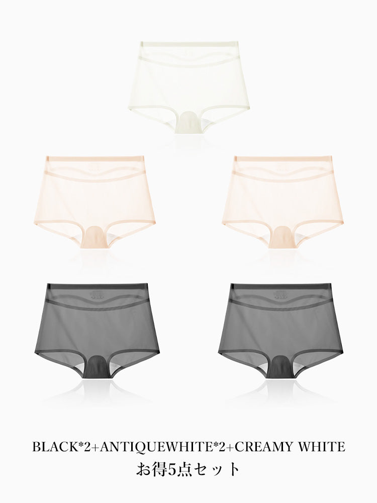 シームレス 透け速乾ショーツ