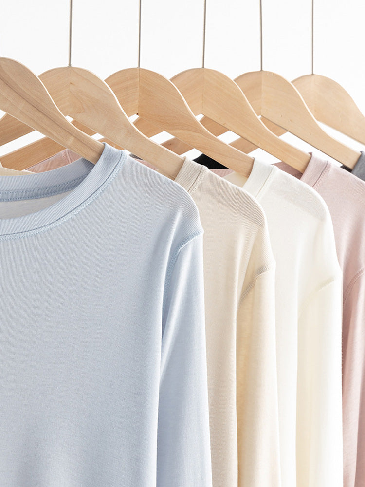 【在庫処分】透け感があるプルオーバー長袖