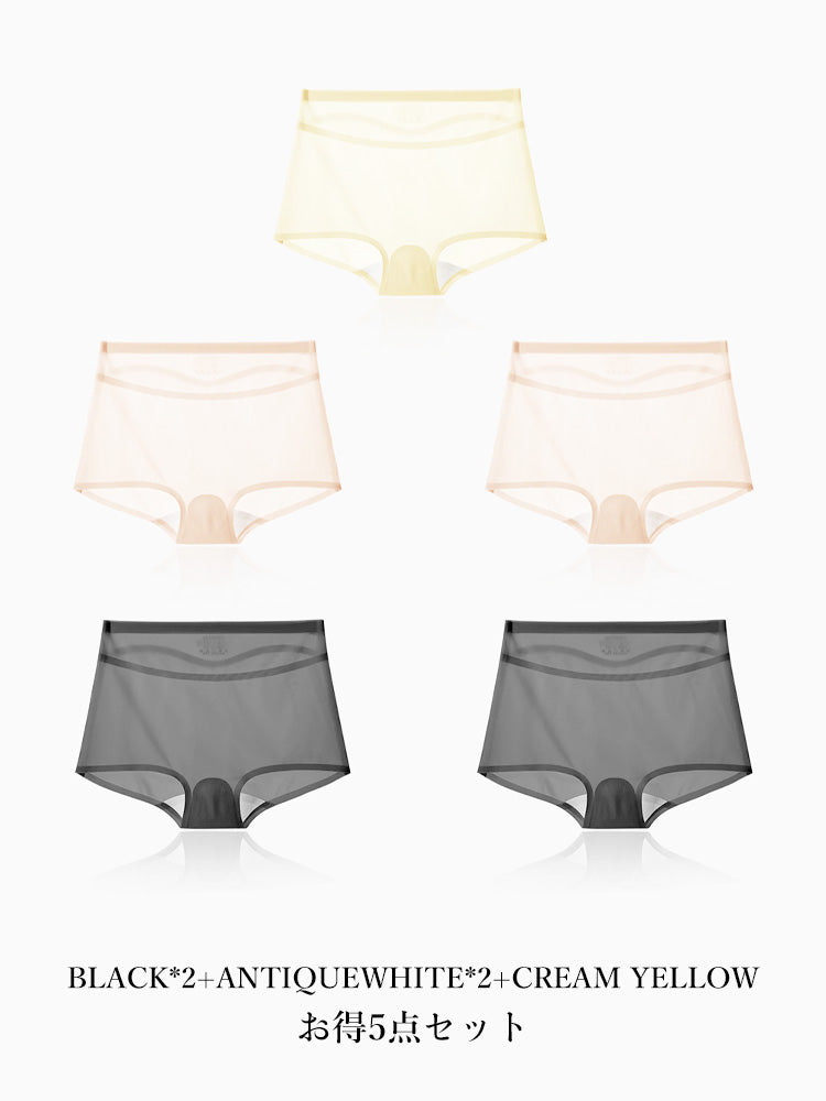 シームレス 透け速乾ショーツ