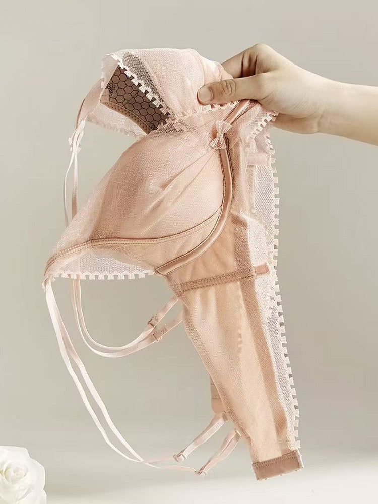 【ノンワイヤー盛れる】谷間メイク ブラ&ショーツセット