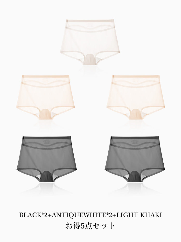 シームレス 透け速乾ショーツ