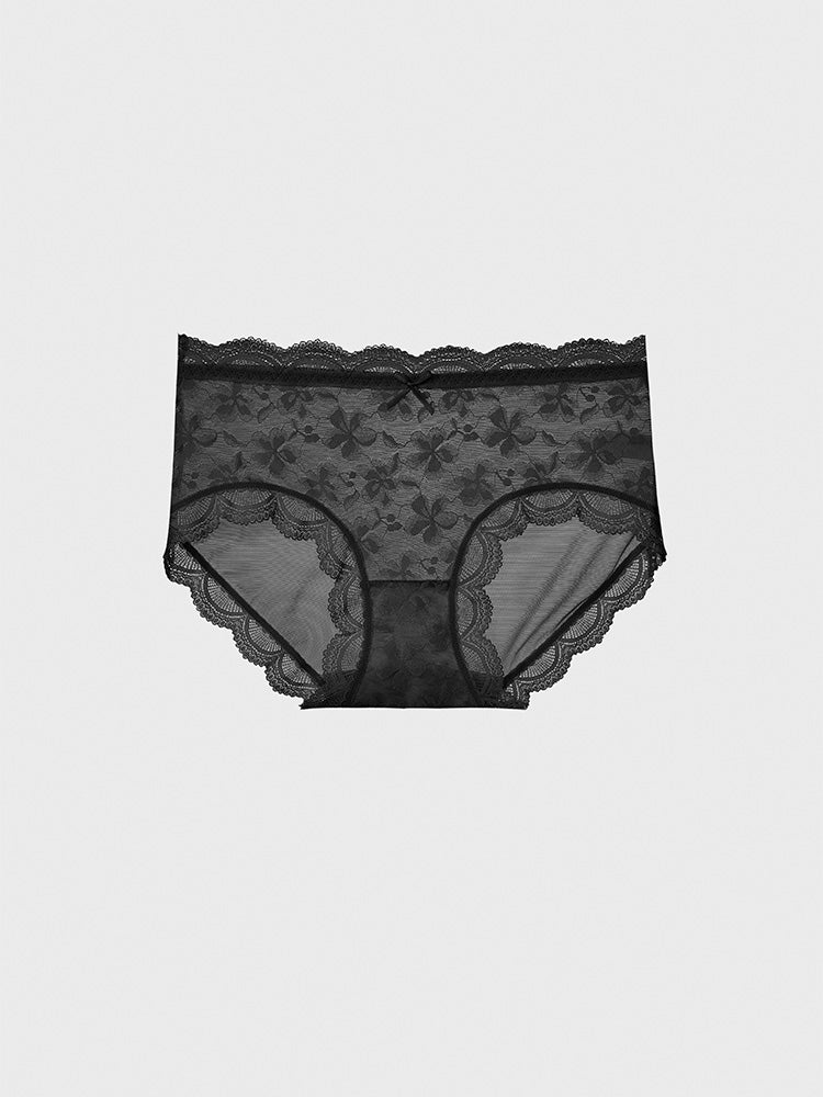 【在庫処分】花柄レースショーツ