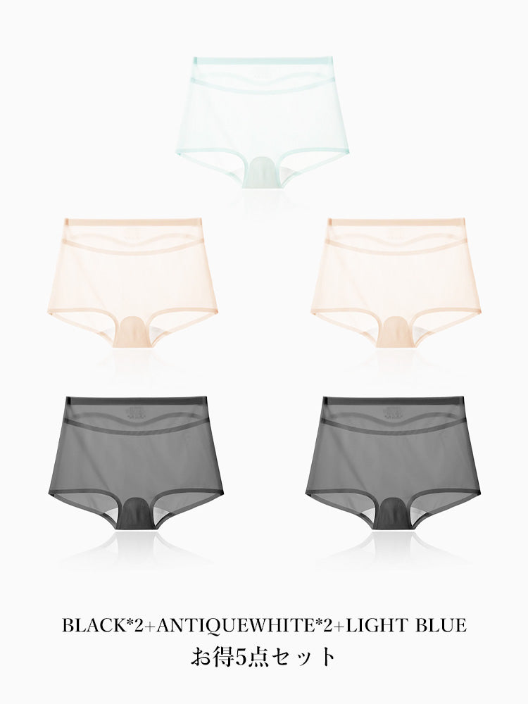 シームレス 透け速乾ショーツ