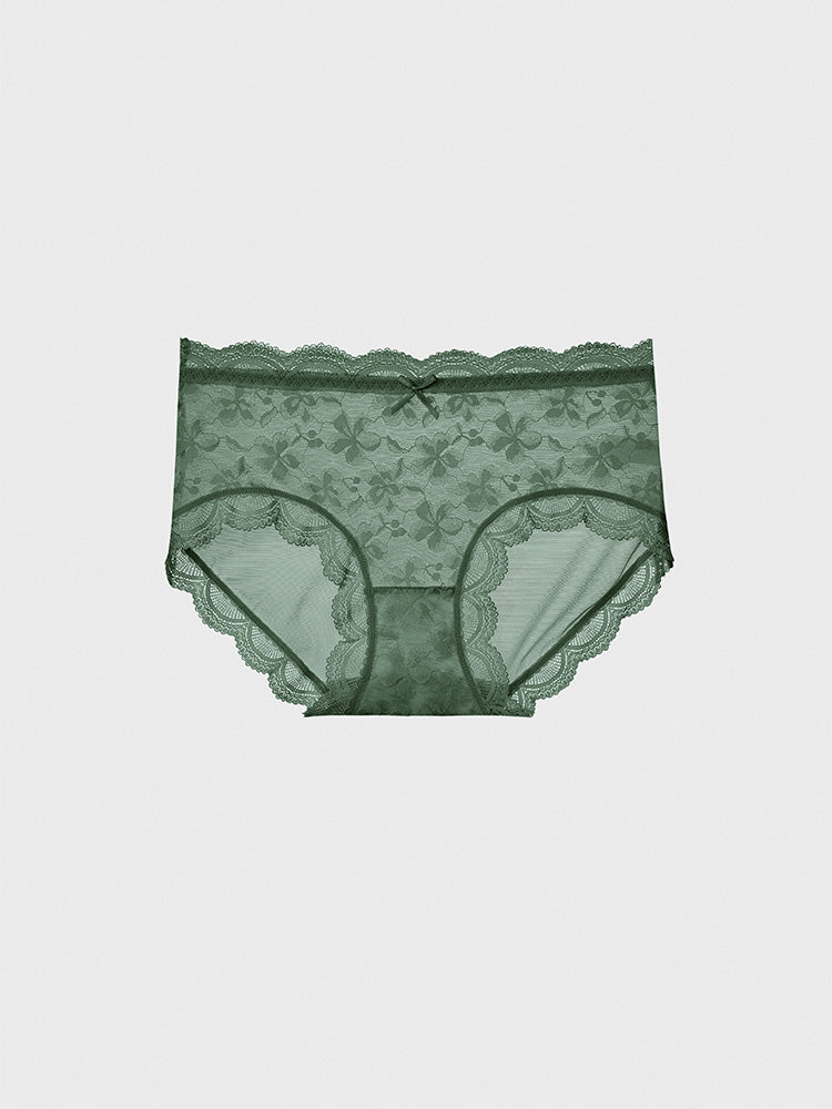 【在庫処分】花柄レースショーツ