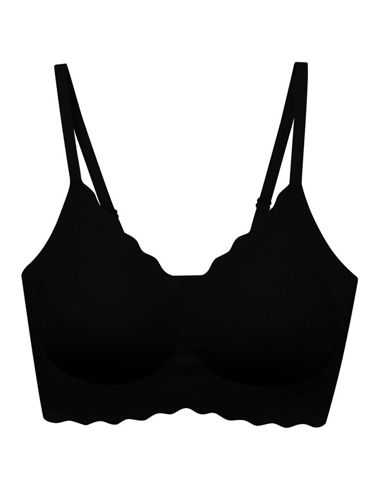 【ノンワイヤー】冷感 LYCRA®シームレス フリーサイズノンワイヤー ブラジャー