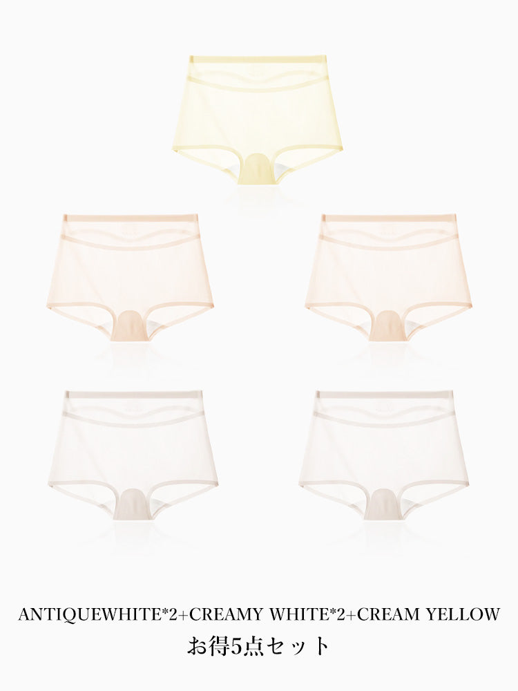 シームレス 透け速乾ショーツ