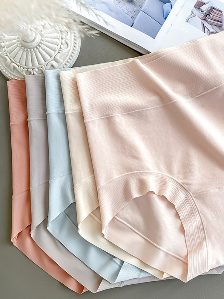 ハイウエストショーツ ウエストゴムなし締め付けない