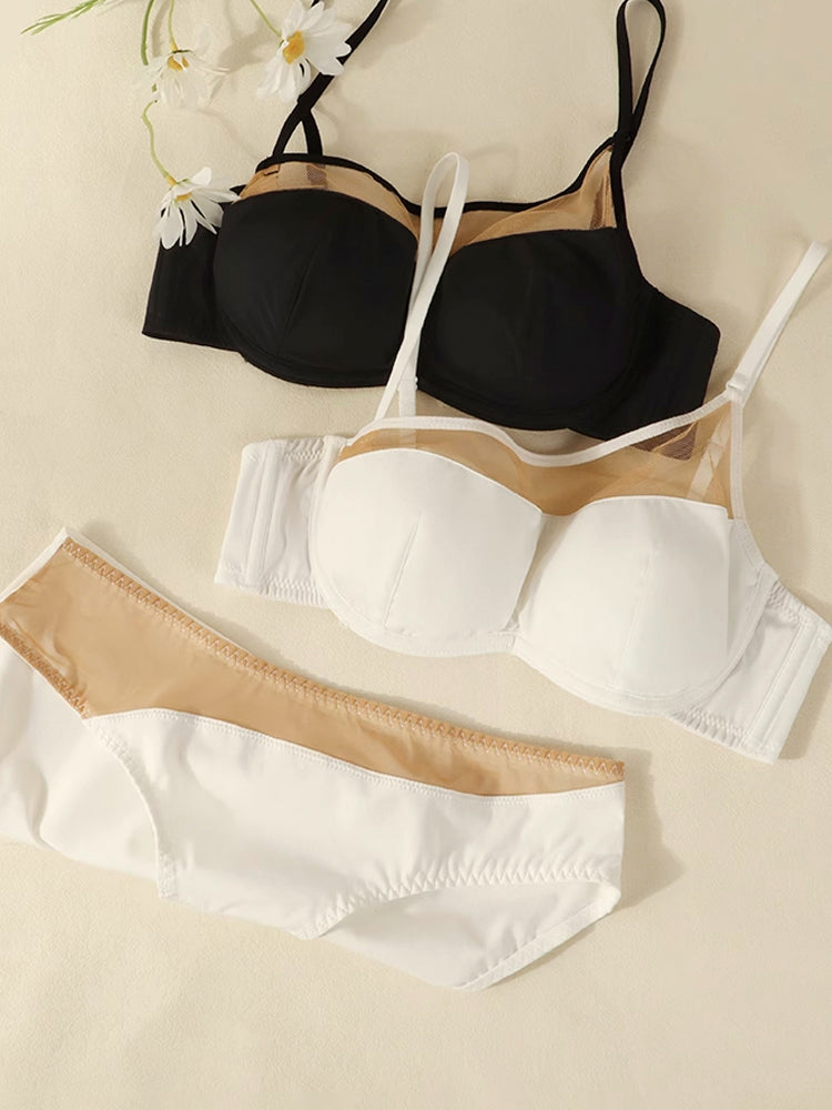 【エアリー・ワイヤー入り】ソフトワイヤー ブラセット 薄手パッド