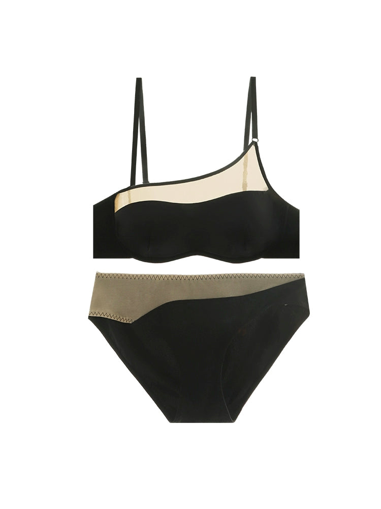 【エアリー・ワイヤー入り】ソフトワイヤー ブラセット 薄手パッド