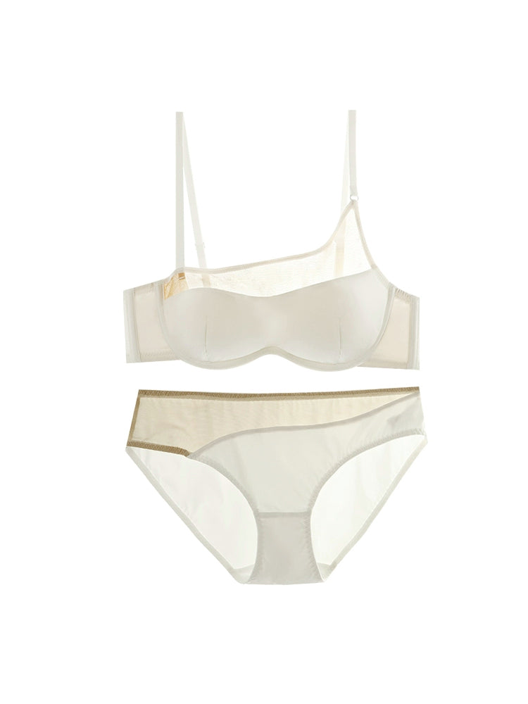 【エアリー・ワイヤー入り】ソフトワイヤー ブラセット 薄手パッド