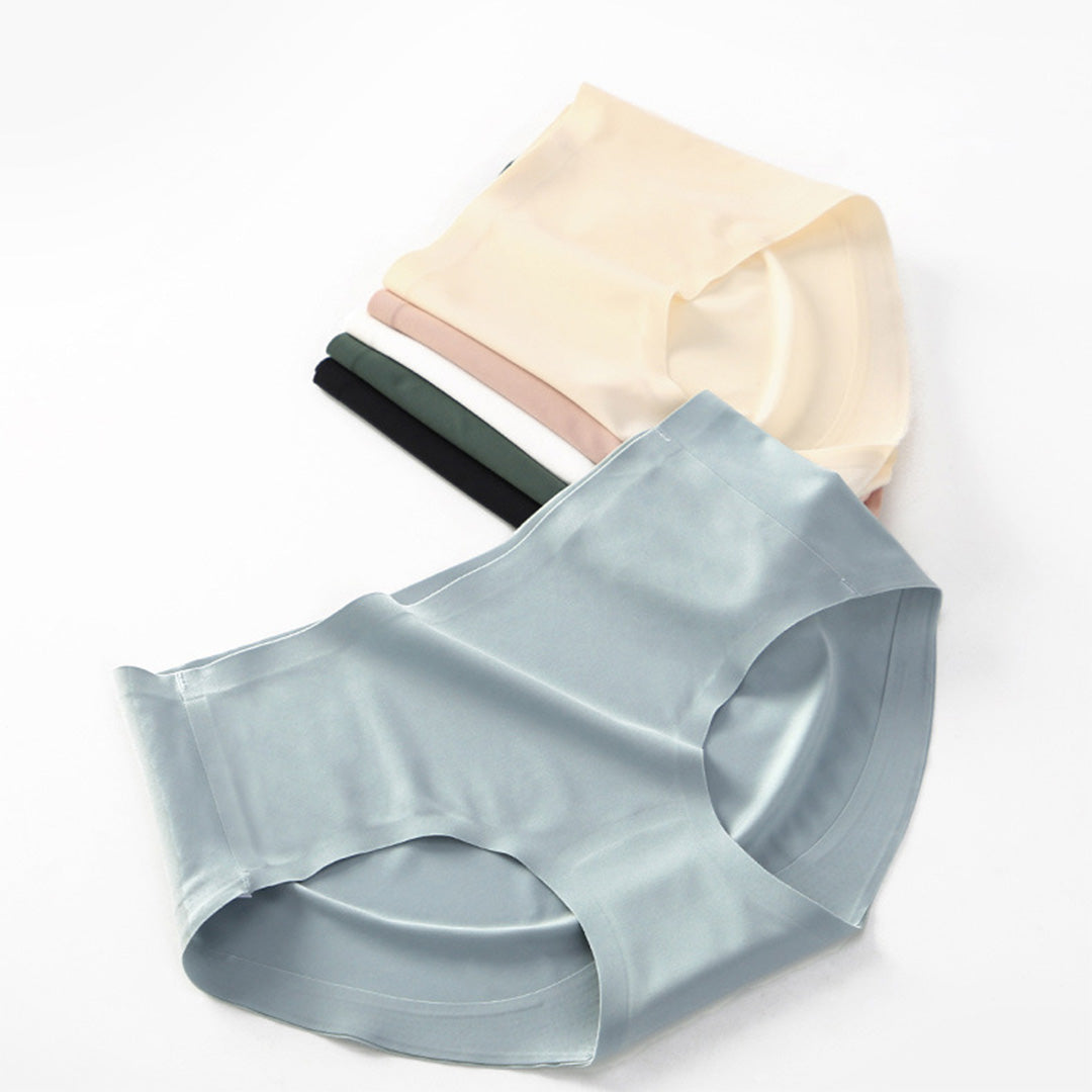 【在庫処分】アイスシルク抗菌 シームレスショーツ