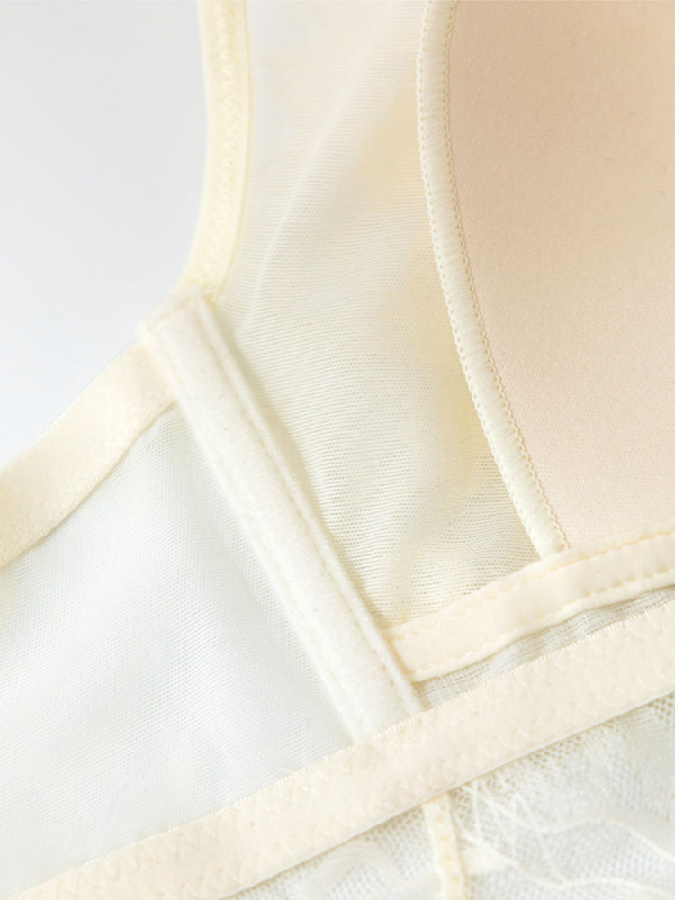 【Likewillow Series】軽やかに纏う 総レースブラ&ショーツ