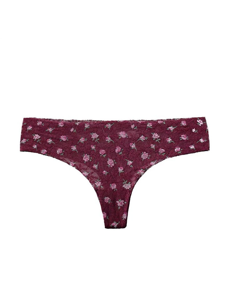 総レース Tバックショーツ