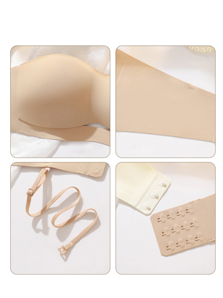 【Second Skin】ズレにくい&ひびきにくい ストラップレスブラジャー単品