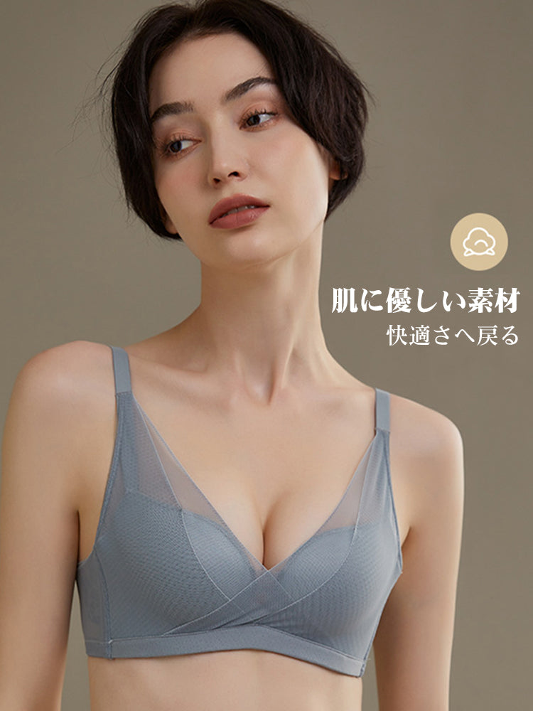 メッシュ構造 谷間作り ブラ