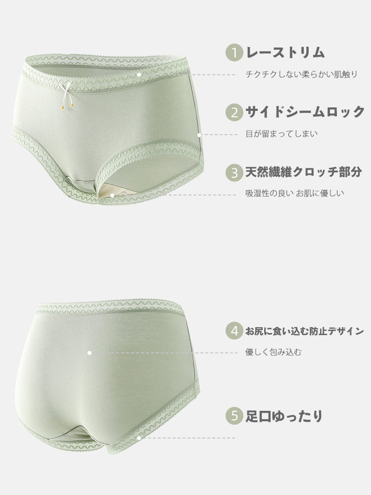 【在庫処分】モーダル速乾ショーツ レーストリム