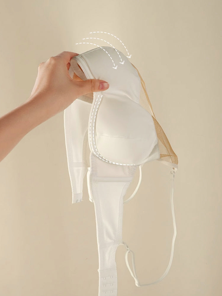 【エアリー・ワイヤー入り】ソフトワイヤー ブラセット 薄手パッド