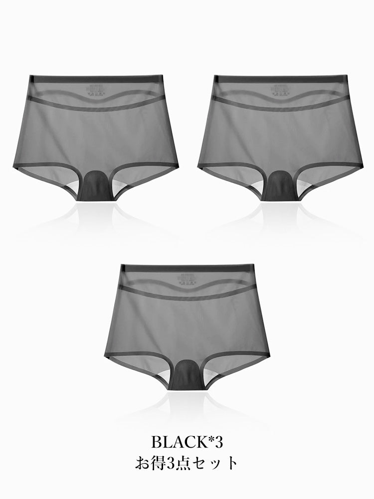 シームレス 透け速乾ショーツ